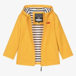 Week-end à la mer Yellow Hooded Raincoat Clearance