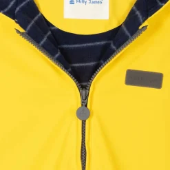 Mitty James Yellow Hooded Waterproof Rainsuit Best