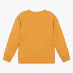 Frugi Yellow Organic Cotton Tiger Sweatshirt New