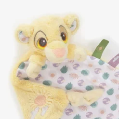Rainbow Designs Yellow Plush Simba Doudou (36cm) New