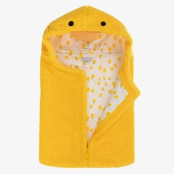 Stella McCartney Kids Yellow Sherpa Fleece Baby Chick Nest (70cm) Sale