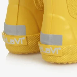 CeLaVi Yellow Short Rain Boots Sale