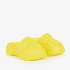 Moschino Kid-Teen Yellow Teddy Bear Clogs Hot