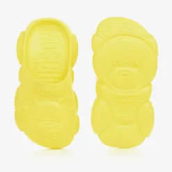 Moschino Kid-Teen Yellow Teddy Bear Clogs Hot