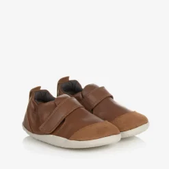 Bobux Baby Boys Brown Leather First Walkers Online