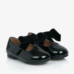 Age of Innocence Baby Girls Black Patent Leather Shoes Clearance