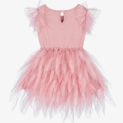 Tutu du Monde Baby Girls Pink Beaded Tulle Dress New