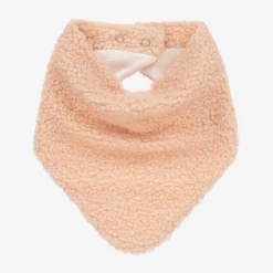 Jamiks Baby Girls Pink Bouclé Scarf
