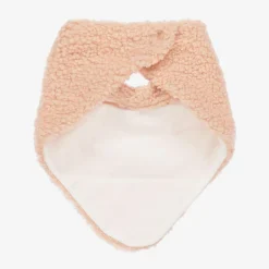 Jamiks Baby Girls Pink Bouclé Scarf