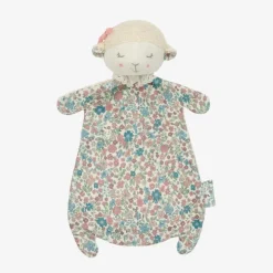 Mayoral Newborn Baby Girls Pink Floral Sheep Comforter (30cm) Sale