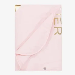 AIGNER Baby Girls Pink Pima Cotton Blanket (88cm) Hot