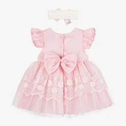Beau KiD Baby Girls Pink Tulle Dress Set Hot