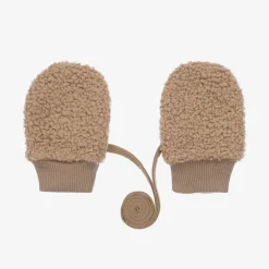 Jamiks Beige Bouclé Mittens Outlet