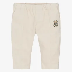 Moschino Baby Beige Corduroy Trousers Outlet