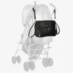 Nanán Black Faux Leather Changing Bag (38cm) Best