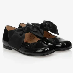 Childrens Classics Black Patent Leather Shoes Hot