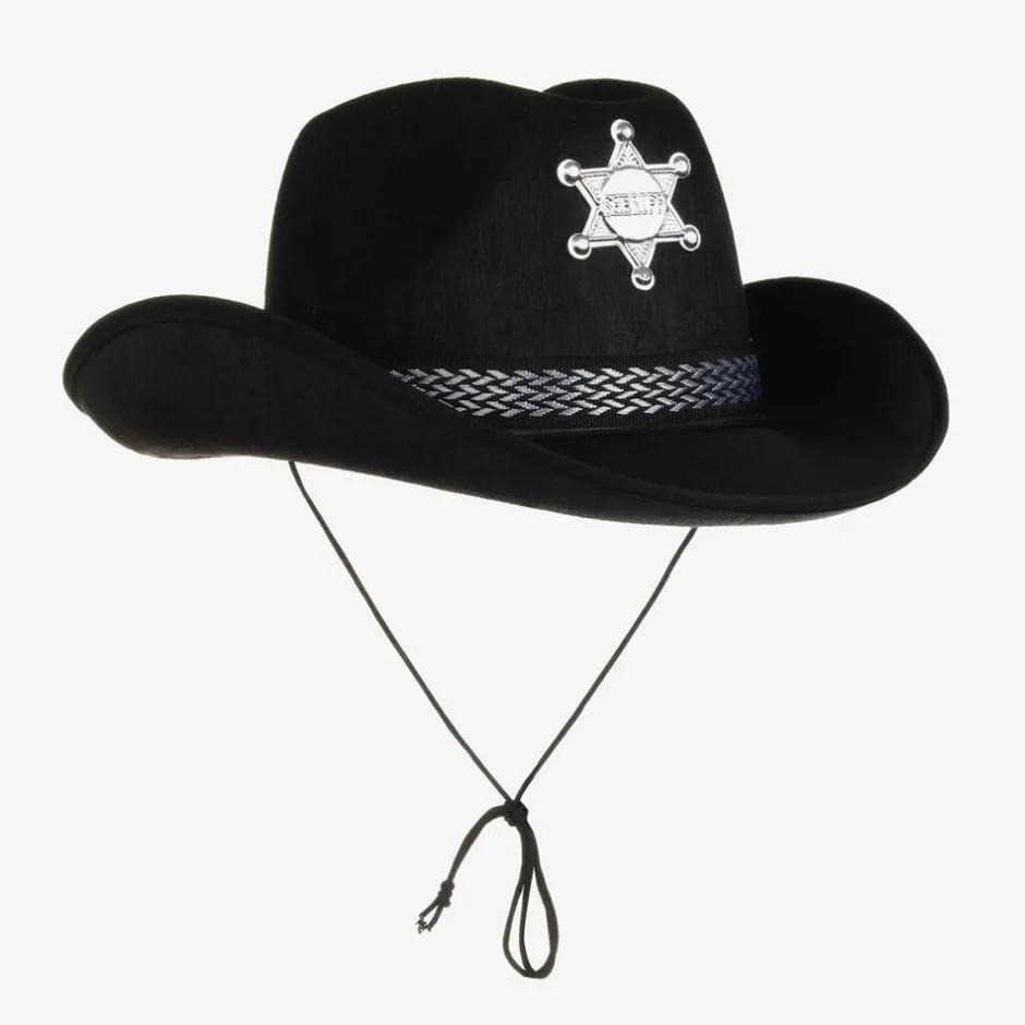 Souza Black Sheriff Hat Clearance