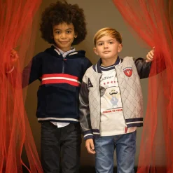 Dr. Kid Boys Blue Fleece Hoodie Clearance