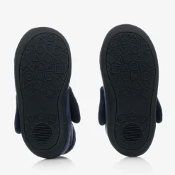 Chipmunks Boys Blue Rocket Velcro Slippers Online