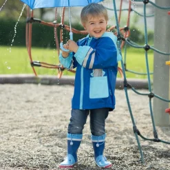Playshoes Boys Blue Shark Raincoat