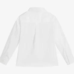 Beatrice amp; George Boys White Cotton Shirt Discount