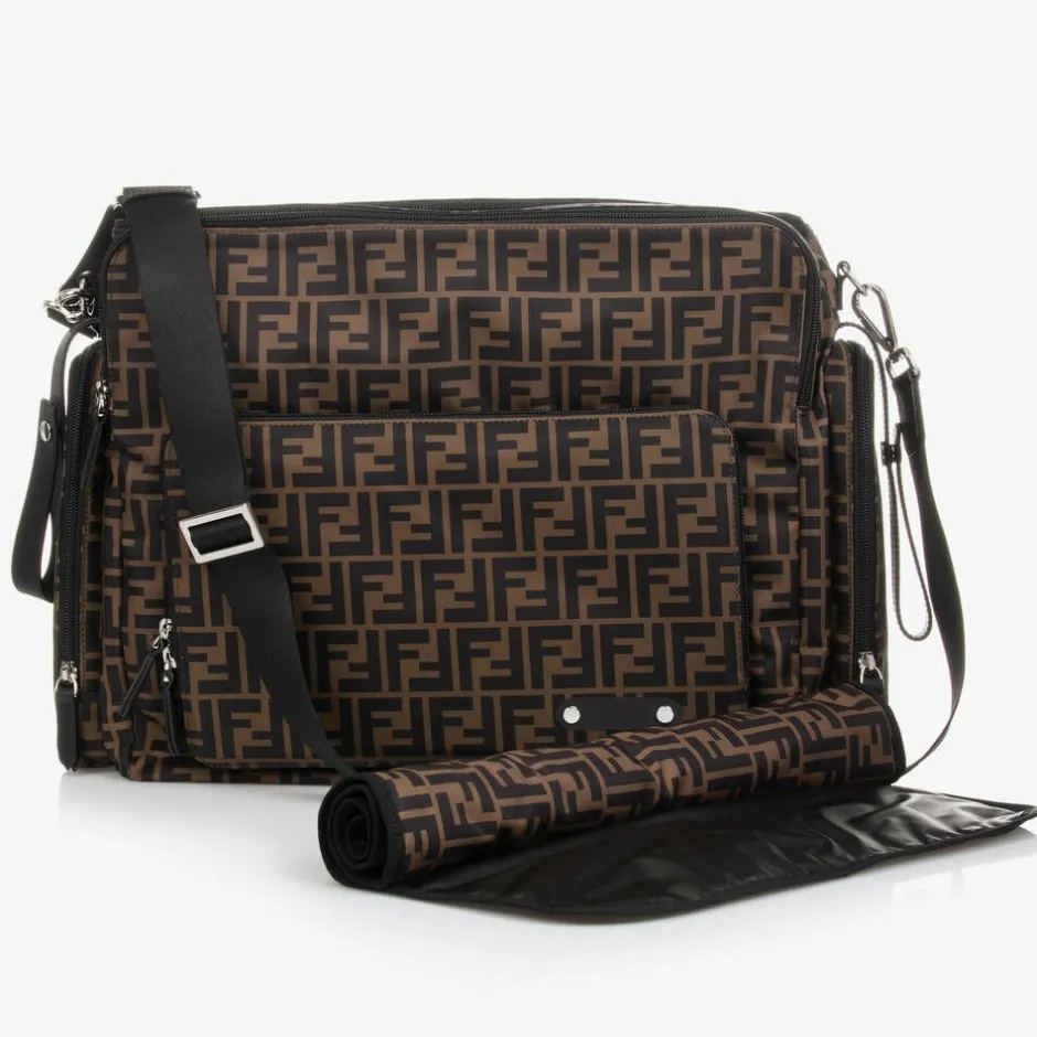 Fendi Brown FF Changing Bag (40cm) Outlet