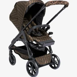 Fendi Brown FF Logo Stroller Online