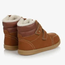 Bobux Kid + Brown Suede Leather Boots Clearance