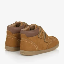 Bobux IWalk Brown Suede Leather Velcro Boots Online