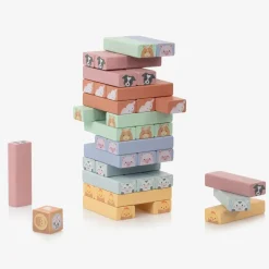 Orange Tree Toys Farmyard Animals Tumbling Tower Game Online