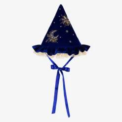 Tutu du Monde Girls Blue Velvet Wizard Hat Sale