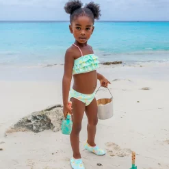 Playshoes Girls Green Unicorn Aqua Shoes Online