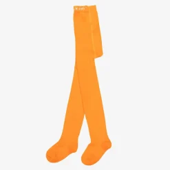 Country Kids Girls Orange Cotton Knitted Tights Sale