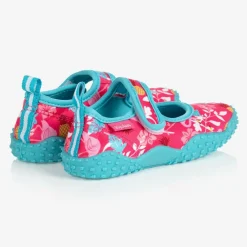 Playshoes Girls Pink & Blue Aqua Shoes Outlet