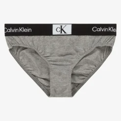 Calvin Klein Girls Pink & Blue Cotton Knickers (3 Pack) Clearance