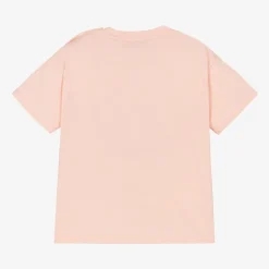 Gucci Girls Pink Cotton T-Shirt Outlet