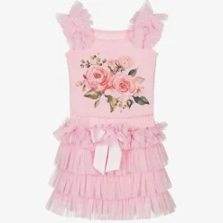 Beau KiD Girls Pink Tulle Skirt Set New