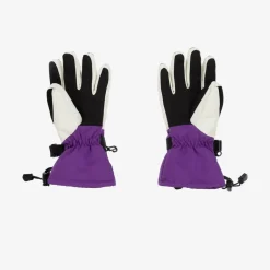 Bonpoint Girls Purple & Green Padded Ski Gloves Discount