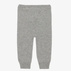 Bonpoint Grey Cashmere Knit Leggings Hot