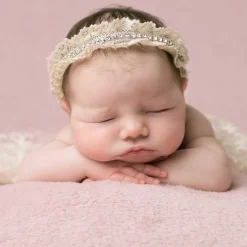 Cute Cute Ivory Lace Headband Online