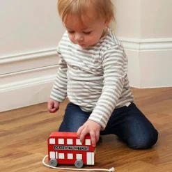 Orange Tree Toys London Bus Pull Along Toy (13cm) Sale