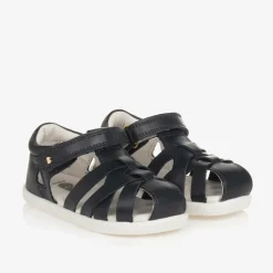 Bobux IWalk Navy Blue Leather Velcro Sandals Sale
