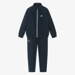 Lacoste Navy Blue Zip-Up Crocodile Tracksuit Sale