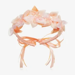 Souza Peach Pink Floral Garland Clearance