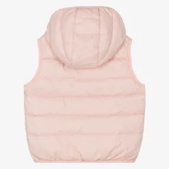 KENZO KIDS Pink Boke Flower Down Gilet