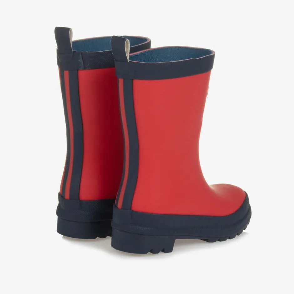 Hatley Red & Blue Rain Boots New