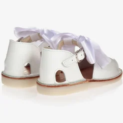 Early Days White Patent Leather Sandals Best