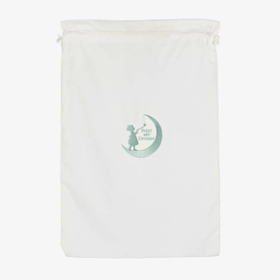 Paint My Dreams White Personalised Feather Bathrobe Online