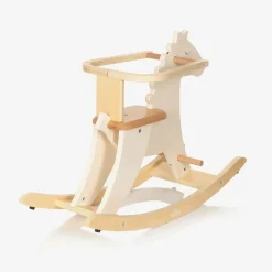 Vilac White Wooden Rocking Horse (77cm) Clearance