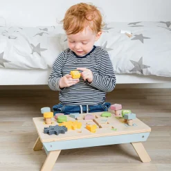 Bigjigs Wooden Activity Tabletop Bench (37cm) Sale